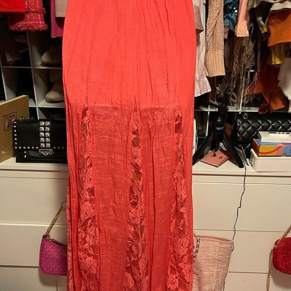 2/$15 Windsor Long Lace Skirt - Picture 2 of 3